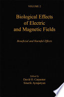 Biological Effects Of Electric And Magnetic Fields book