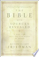 The Bible with Sources Revealed Book