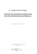Action of Ionizing Radiation on Ion exchange Materials