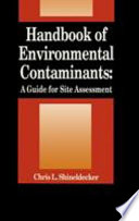 Handbook of Environmental Contaminants Book