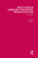 Routledge Library Editions: Romanticism Pdf/ePub eBook