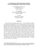 A Near wall Two equation Model for Compressible Turbulent Flows