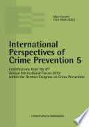 International Perspectives of Crime Prevention 5 Book