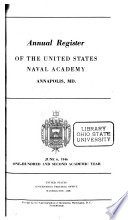 Annual Register of the United States Naval Academy