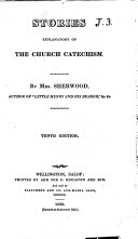 Stories Explanatory of the Church Catechism  10th Ed