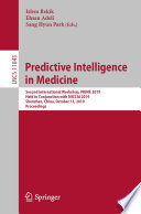 Predictive Intelligence in Medicine Book