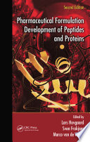 Pharmaceutical Formulation Development of Peptides and Proteins Book