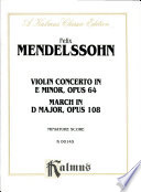 Violin Concerto  Op  64
