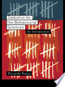 Statistics for the Behavioural Sciences Book