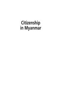 Citizenship in Myanmar