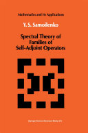 Spectral Theory of Families of Self Adjoint Operators