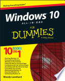 Windows 10 All in One For Dummies Book