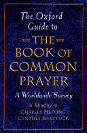The Oxford Guide to The Book of Common Prayer Pdf/ePub eBook