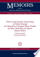 Direct and Inverse Scattering at Fixed Energy for Massless Charged Dirac Fields by Kerr Newman de Sitter Black Holes