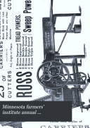 Minnesota Farmers' Institute Annual ...