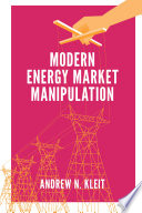Modern Energy Market Manipulation Book