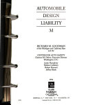 Automobile Design Liability
