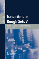 Transactions on Rough Sets V