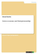 Green Economy and Entrepreneurship