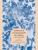 Science and Civilisation in China  Volume 5  Chemistry and Chemical Technology  Part 5  Spagyrical Discovery and Invention  Physiological Alchemy