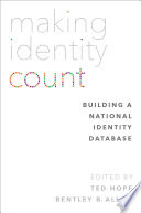 Making Identity Count PDF Book By Ted Hopf,Bentley B. Allan