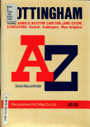 AZ Street Atlas of Nottingham and District