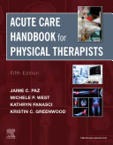 Acute Care Handbook for Physical Therapists E-Book