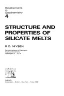 Structure and Properties of Silicate Melts Book