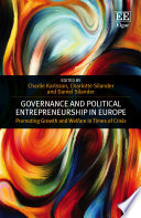 Governance and Political Entrepreneurship in Europe Book