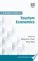 A Modern Guide to Tourism Economics Book