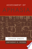 Assessment of Aphasia Book