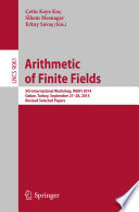 Arithmetic Of Finite Fields