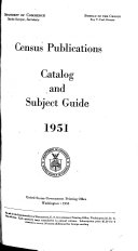 Catalog of United States Census Publications