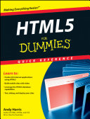 HTML5 For Dummies Quick Reference