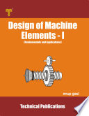 Design of Machine Elements   I Book