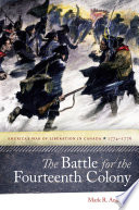 The Battle for the Fourteenth Colony Book