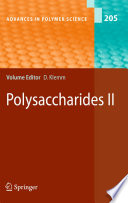 Polysaccharides II Book