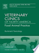 Ruminant Toxicology  An Issue of Veterinary Clinics  Food Animal Practice   E Book