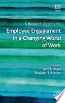 A Research Agenda for Employee Engagement in a Changing World of Work Book