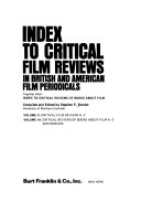 Index to Critical Film Reviews in British and American Film Periodicals
