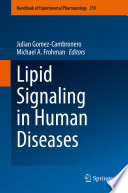 Lipid Signaling in Human Diseases Book