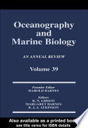 Oceanography and Marine Biology  An Annual Review  Volume 39 Book PDF