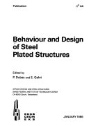 Behaviour and Design of Steel Plated Structures
