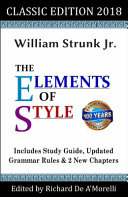 The Elements Of Style Classic Edition 2018 