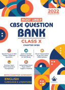 CBSE Most Likely Question Bank Chapterwise Class 10  2022 Examination    English Language   Literature with New Objective Questions  Reduced Syllabus