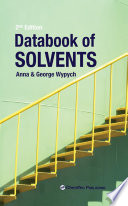 Databook of Solvents Book