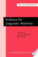 Evidence for Linguistic Relativity Book
