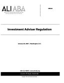 Investment Adviser Regulation