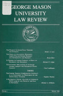 George Mason University Law Review
