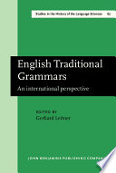 English Traditional Grammars Book